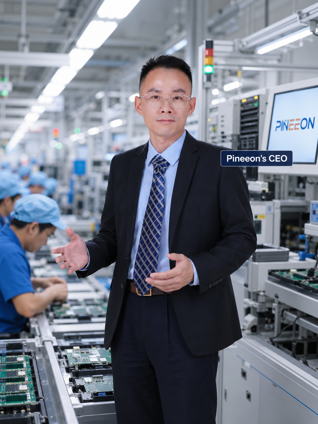 Pineeon's CEO