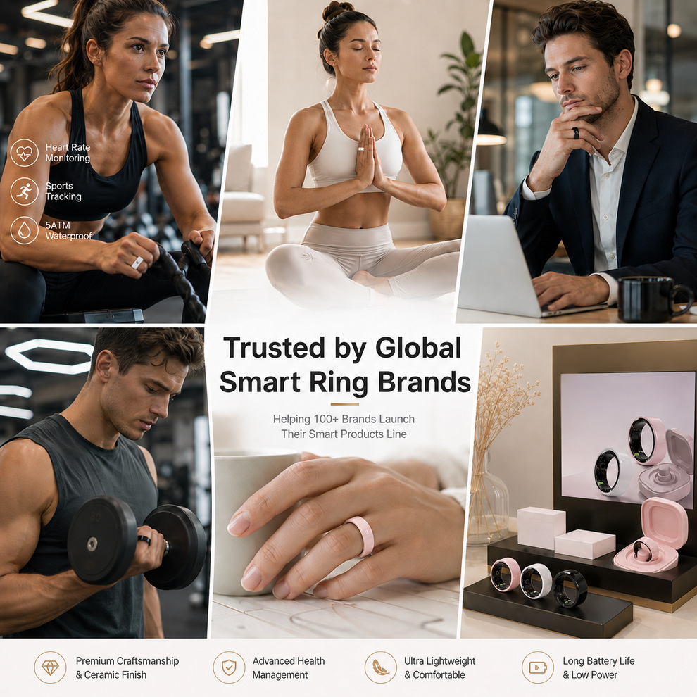 Pineeon KR12 fitness tracking smart ring - Image 6