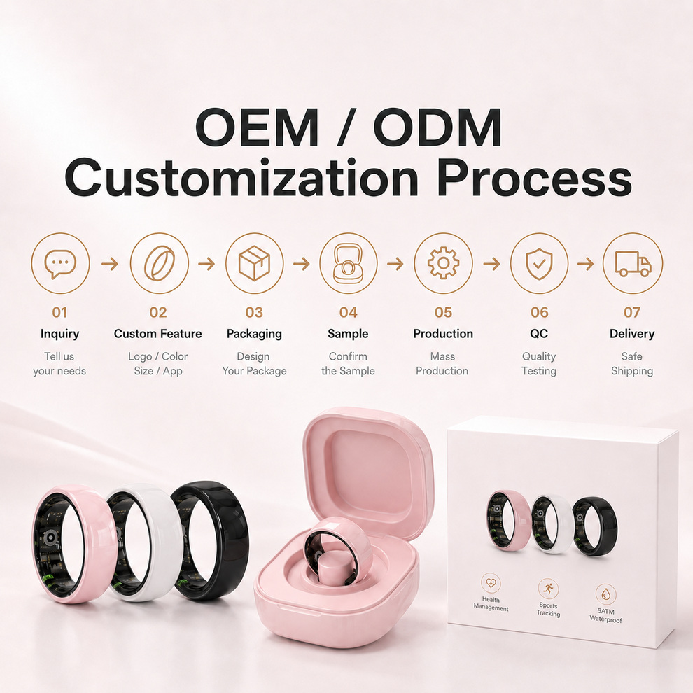 Pineeon KR12 fitness tracking smart ring - Image 5