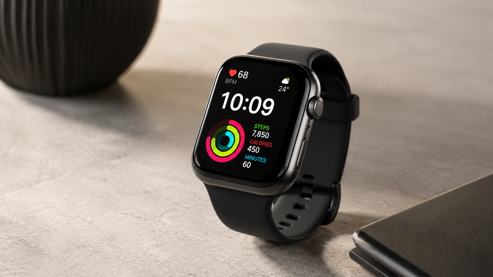 smart watch factory audit - Smart watch with heart rate, steps and fitness tracking display